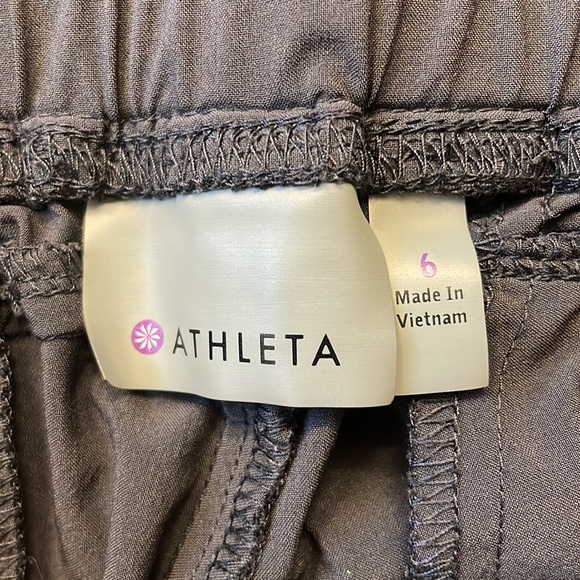 Athleta jogger pants size 6, gray - Picture 4 of 8